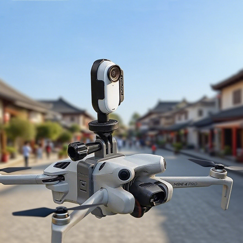 Dji Drone Mini 4 Pro - Support de caméra de sport pour