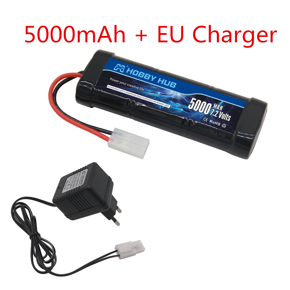 Batterie Ni-MH 7.2V 5000mAh av - Rc Hobby Rc avis et prix