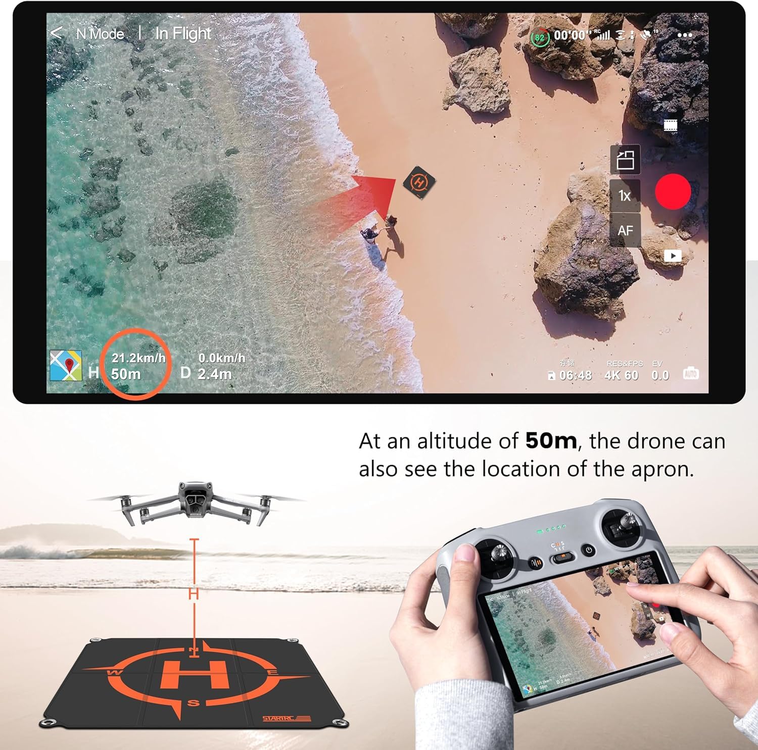 Plateforme d'atterrissage pour - Dji Drone Mini 4 Pro avis et prix
